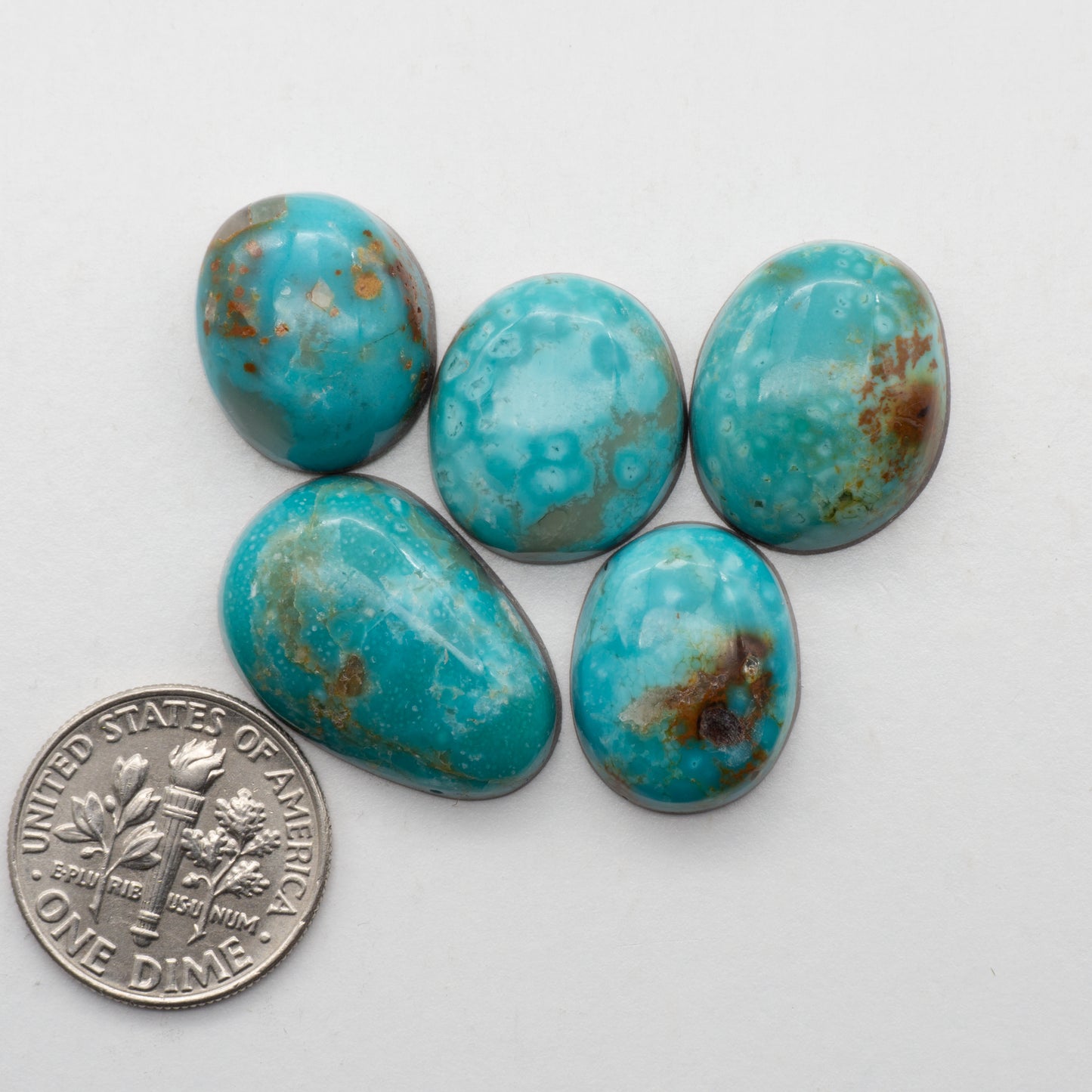 Cumpas Turquoise Cabochons
