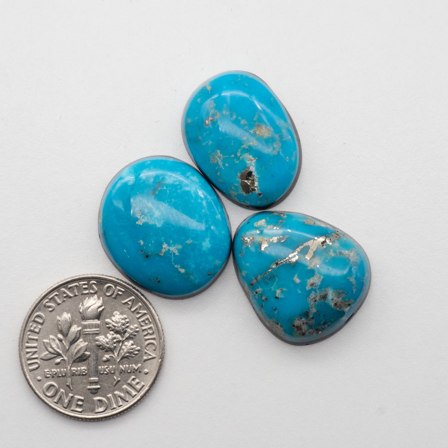 Alpine Blue Turquoise Cabochons