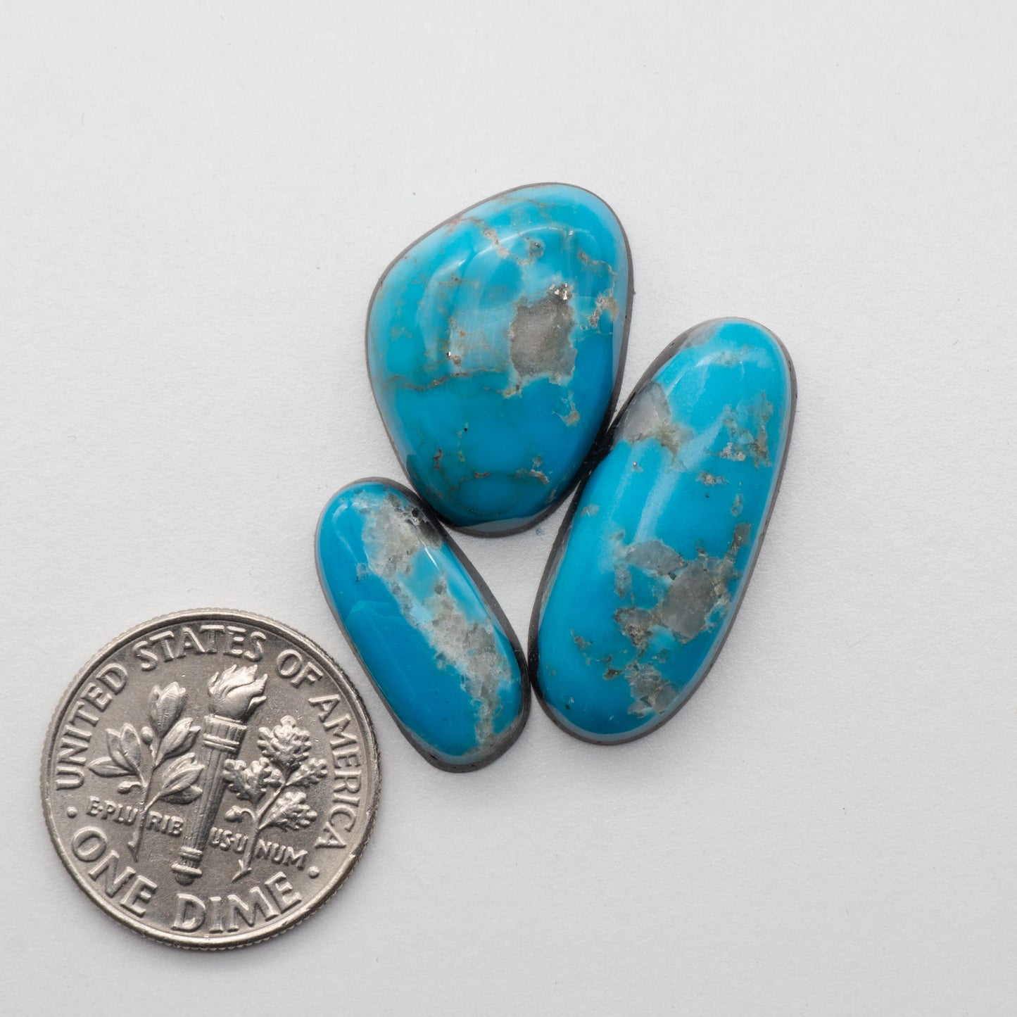 Alpine Blue Turquoise Cabochons