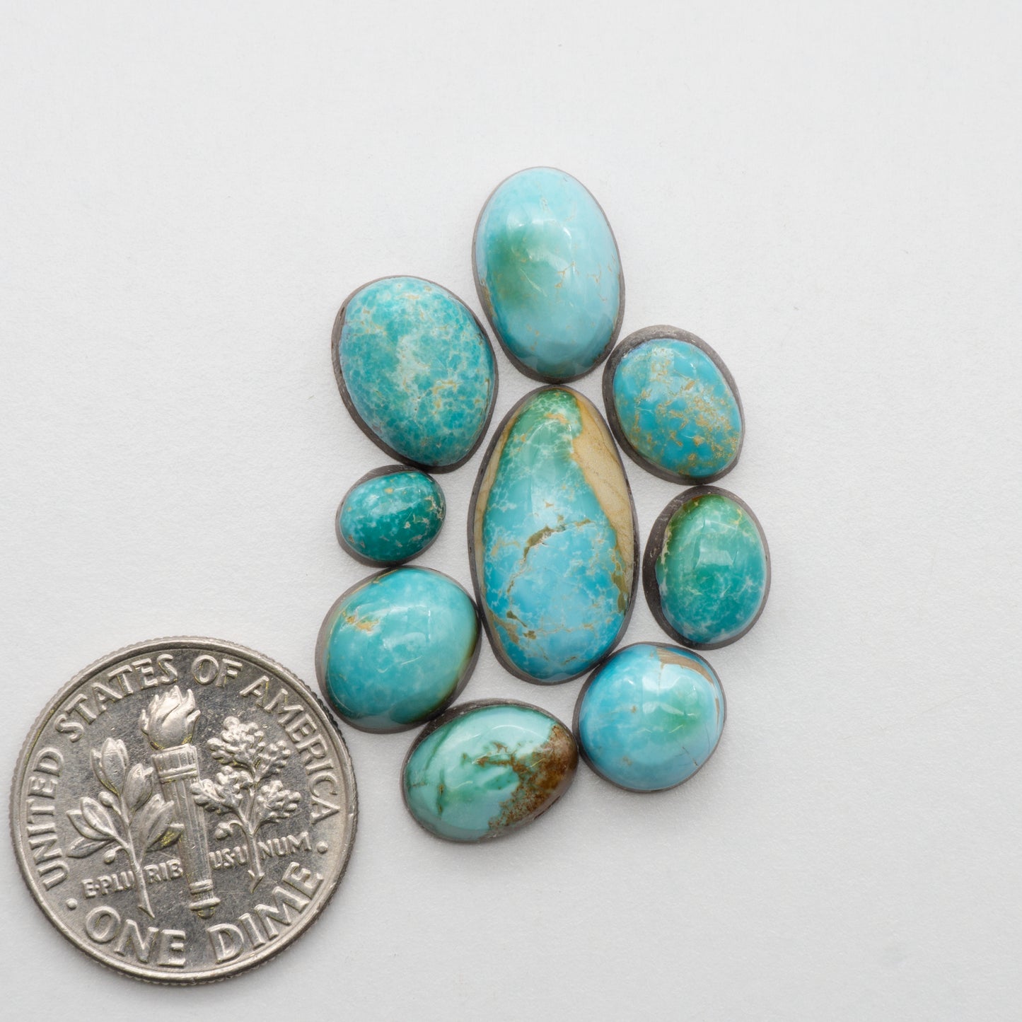 Kings Manassa Turquoise Cabochons
