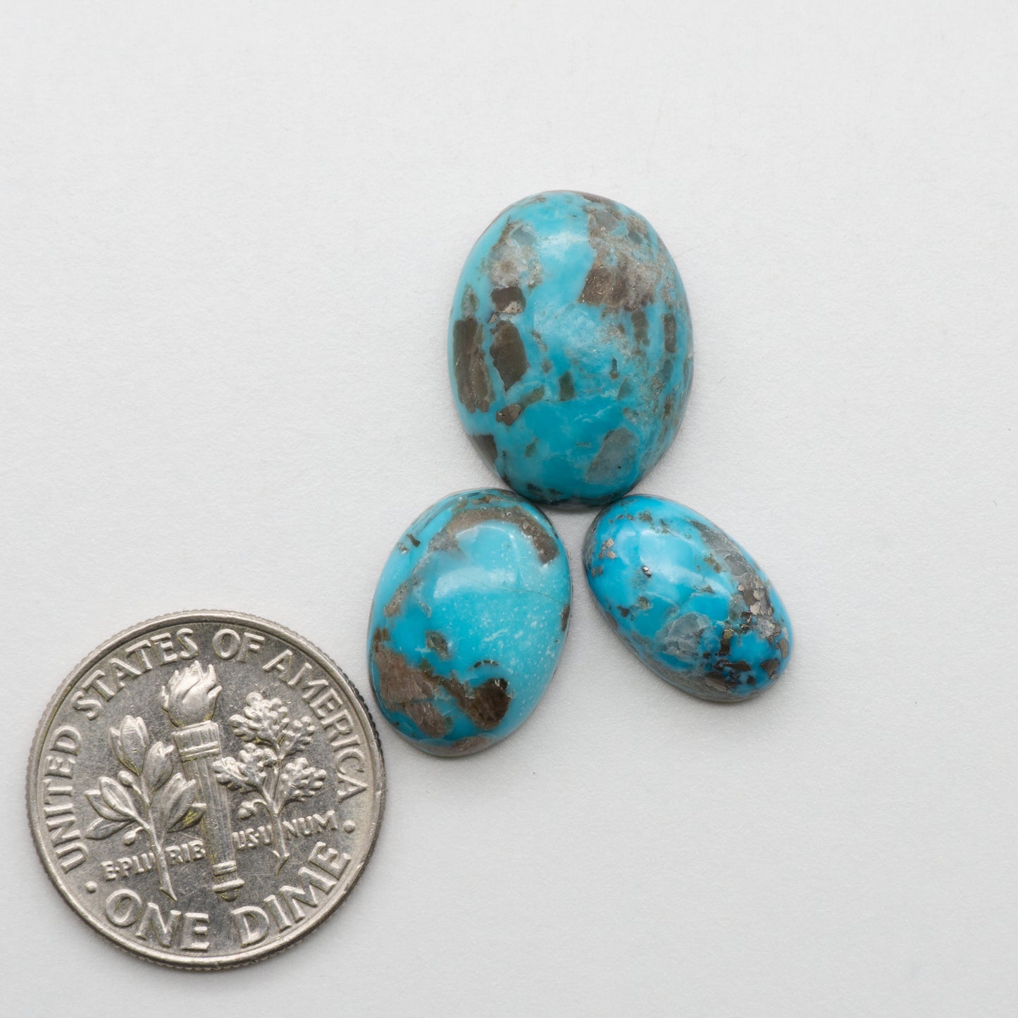 Kingman Turquoise Cabochons