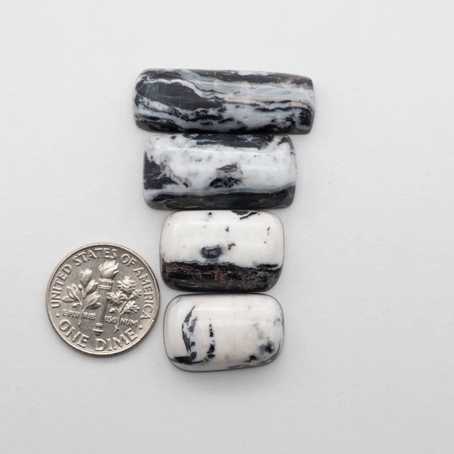 White Buffalo Stone Cabochons
