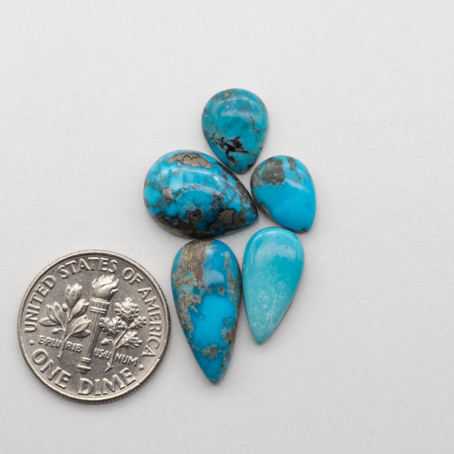 Kingman Turquoise Cabochons