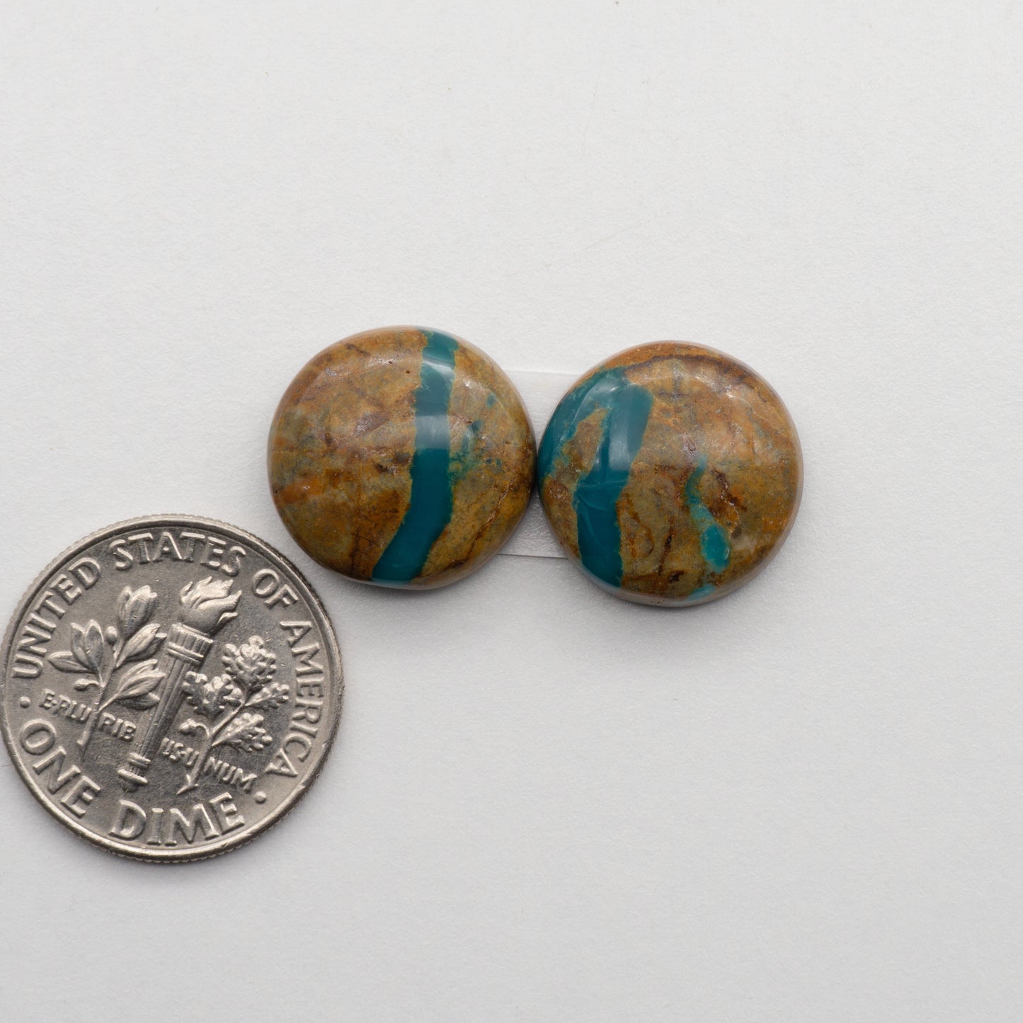 Royston Turquoise cabochons