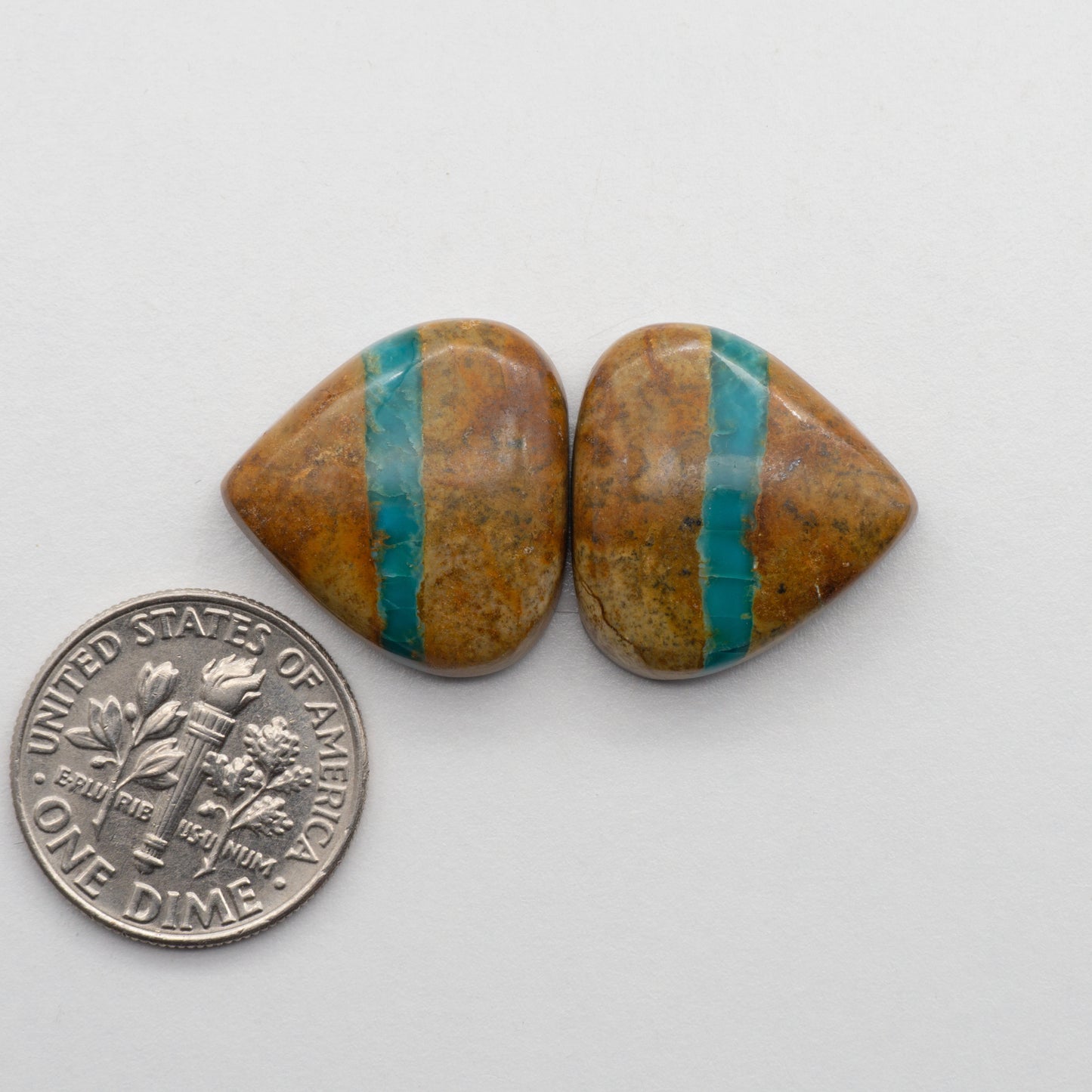 Royston Turquoise cabochons