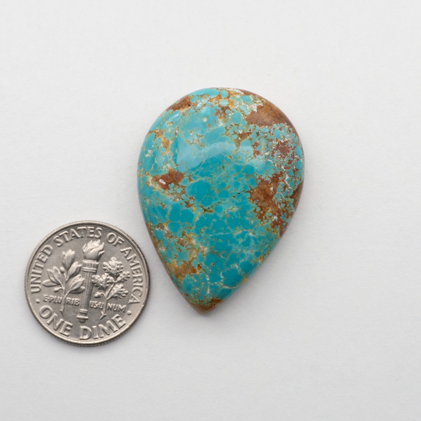 Number 8 Turquoise cabochon