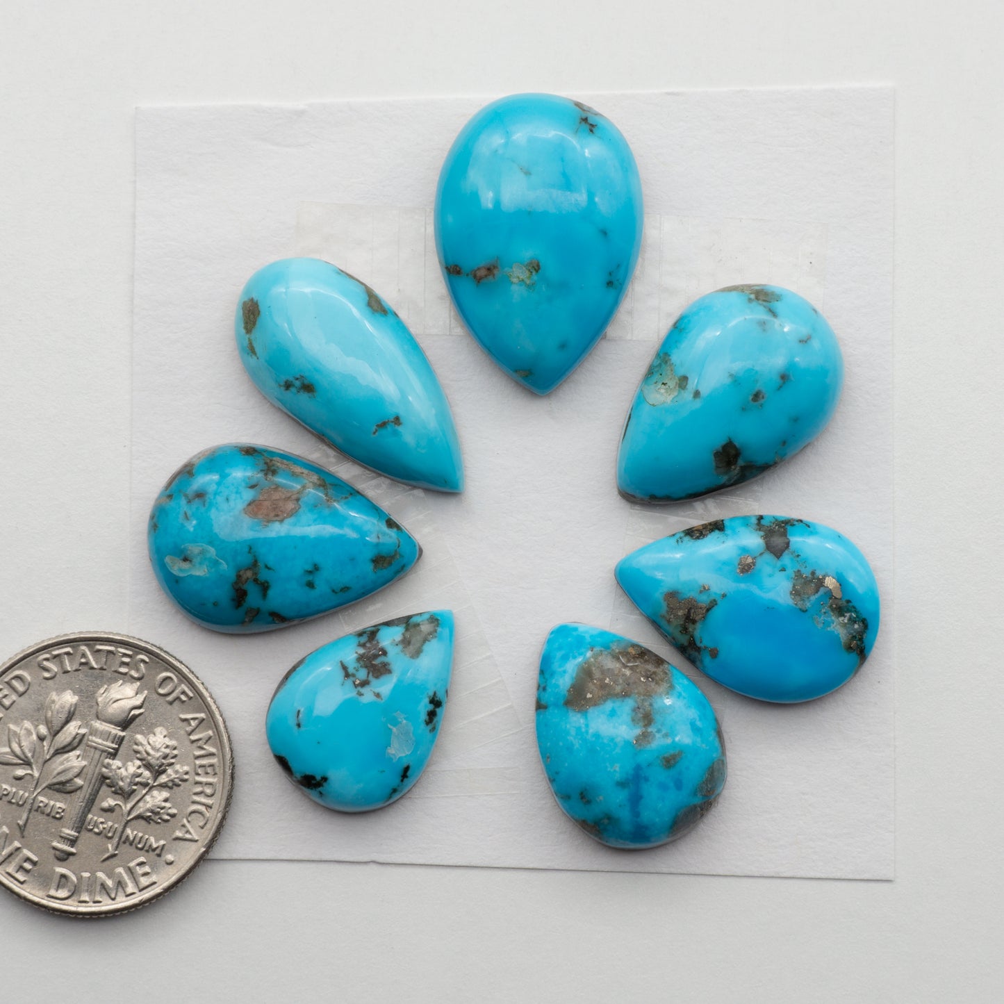 Kingman Turquoise Cabochons