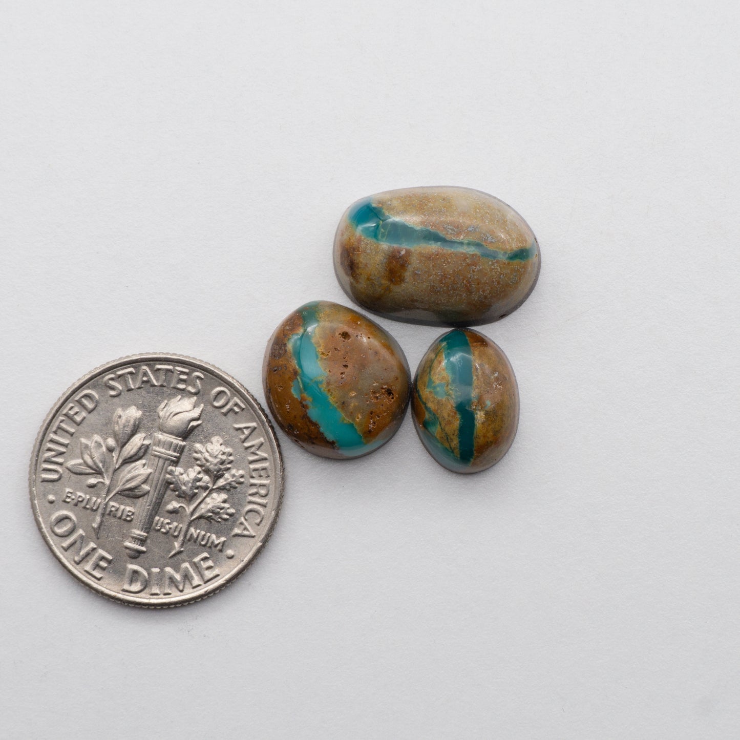 Royston Turquoise cabochons