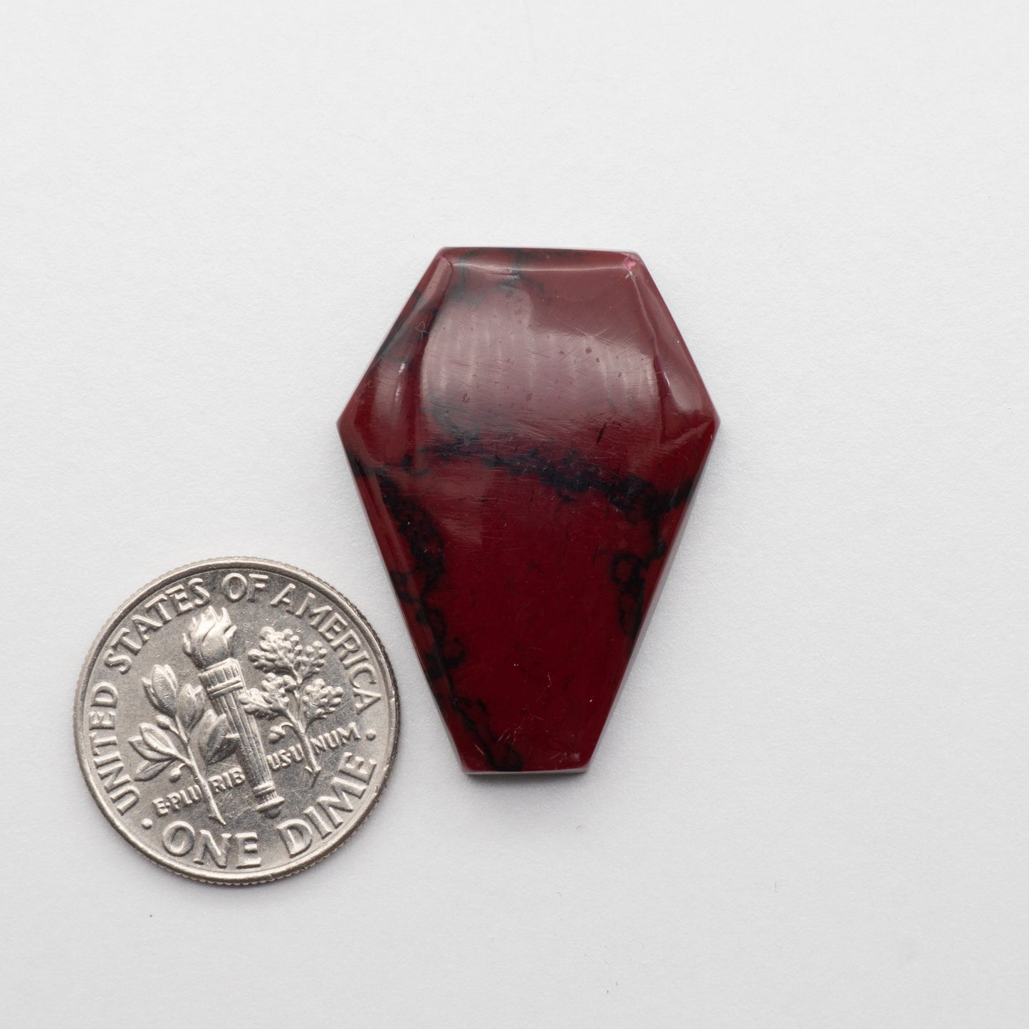 Bloody Bison Jasper cabachon turquoise stone