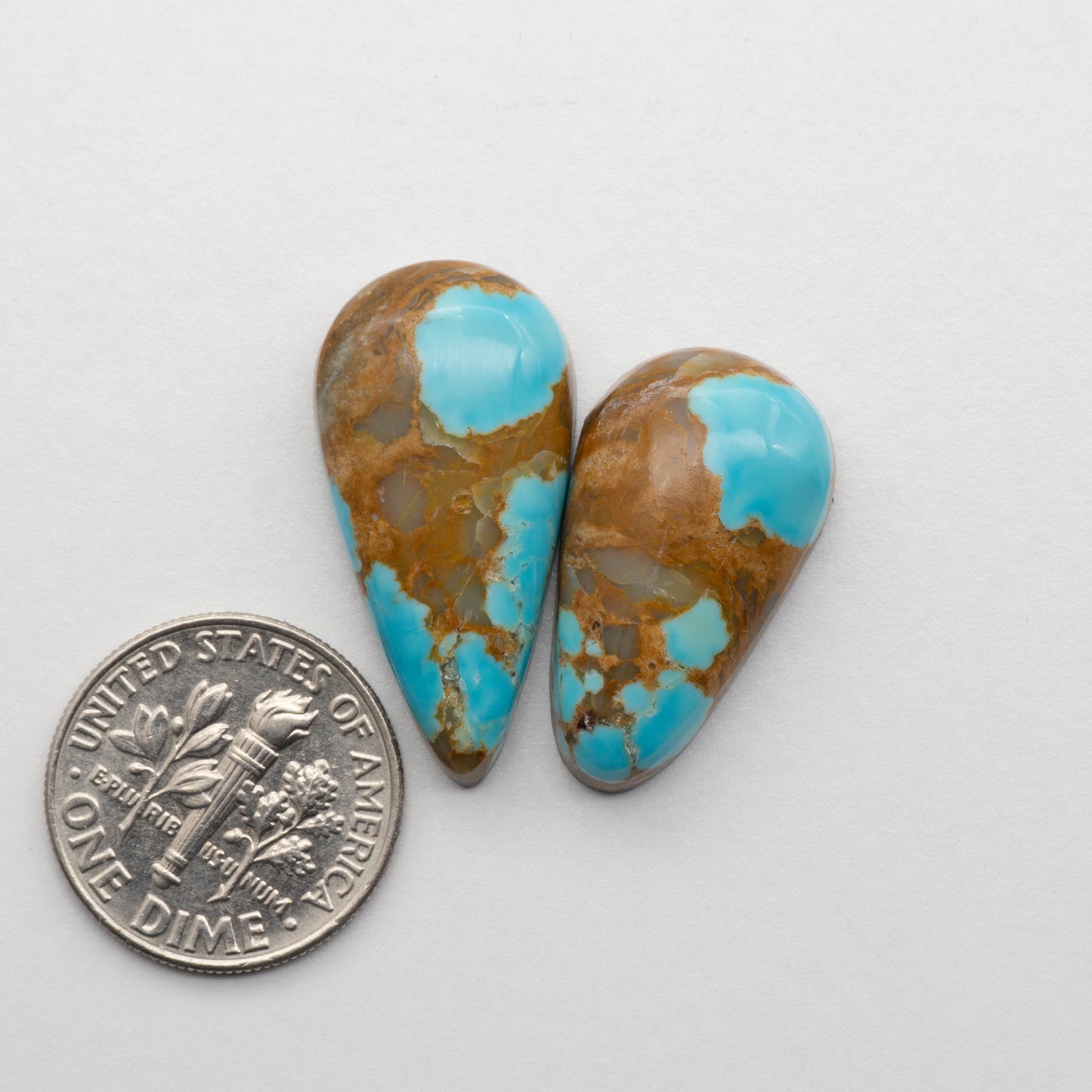 This Number 8 Turquoise Cabochon lot is an excellent addition to any jewelry-making collection. This set includes cabochons of the highest quality, with great attention to detail to ensure each stone is stunningly unique. Thanks to the intricate patterning.