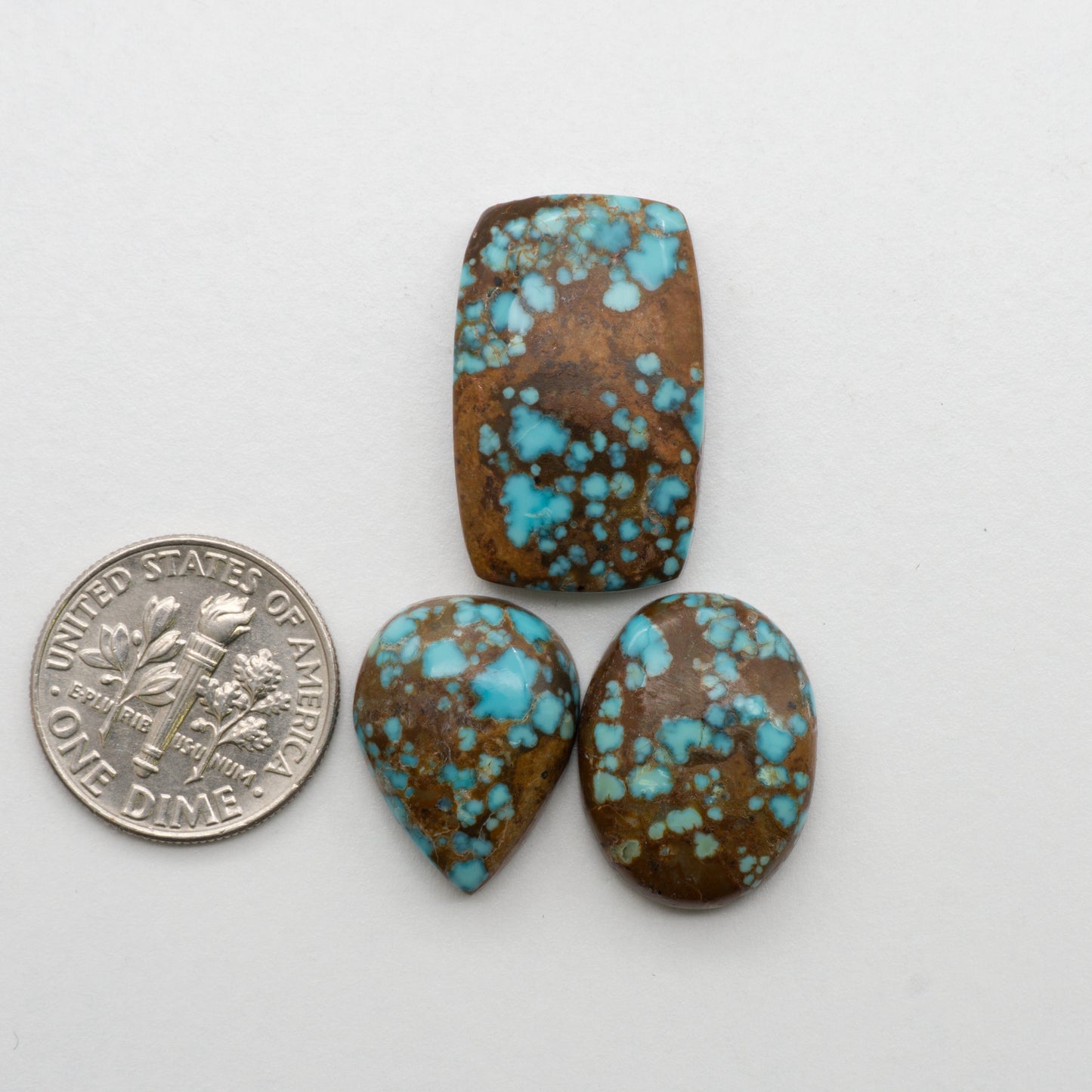 This Number 8 Turquoise Cabochon lot is an excellent addition to any jewelry-making collection. This set includes cabochons of the highest quality, with great attention to detail to ensure each stone is stunningly unique. Thanks to the intricate patterning.