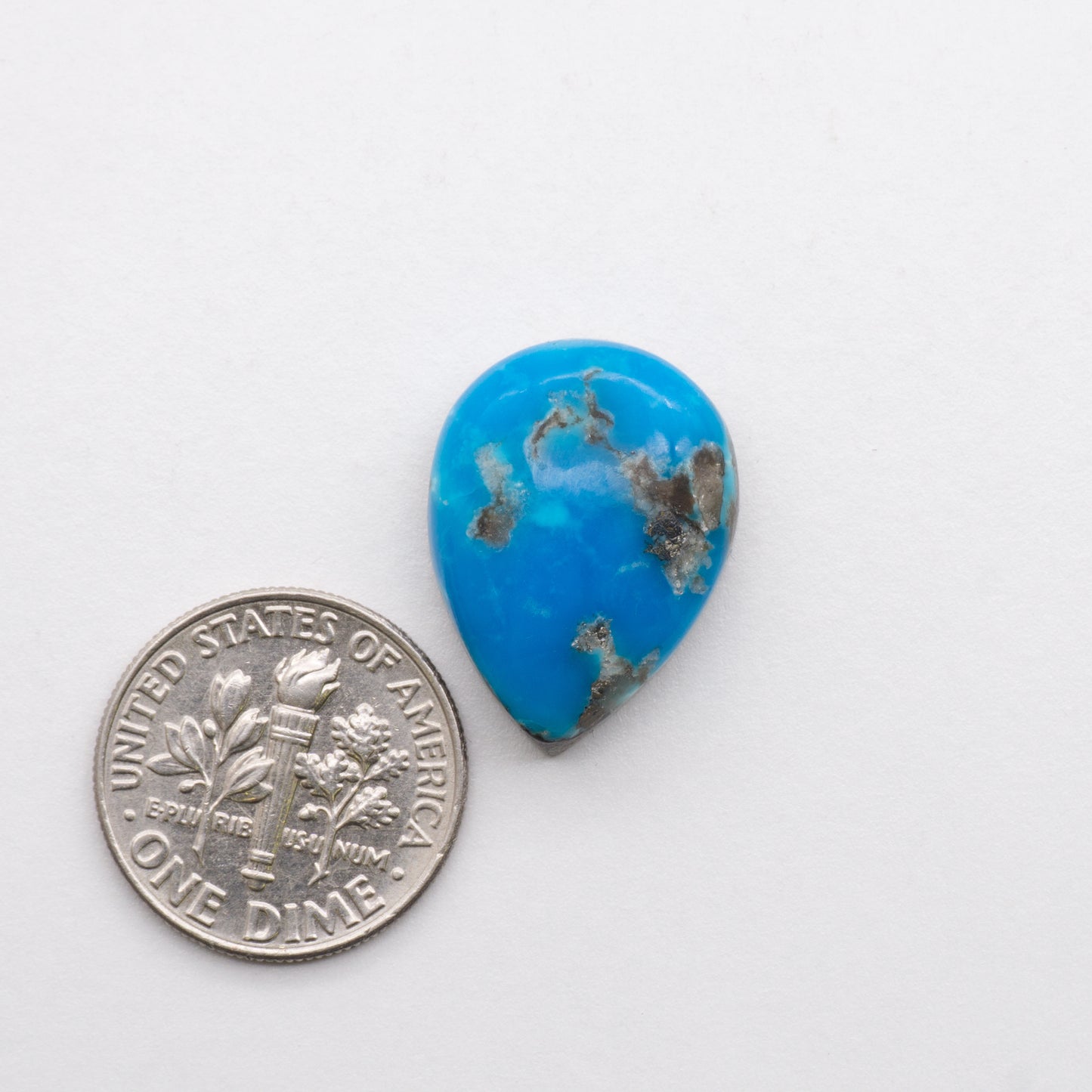 Add unique splashes of color to your jewelry with our Kingman Turquoise Cabochons. Featuring natural blue hues, these cabochons are backed for added strength and offer a beautiful contrast to any design. Perfect for necklaces, earrings, and more!