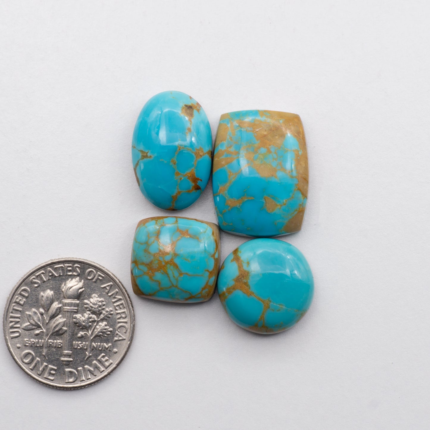 Kings Manassa is mined by Greg Cordova the owner and lapidary at Cutting Edge Turquoise