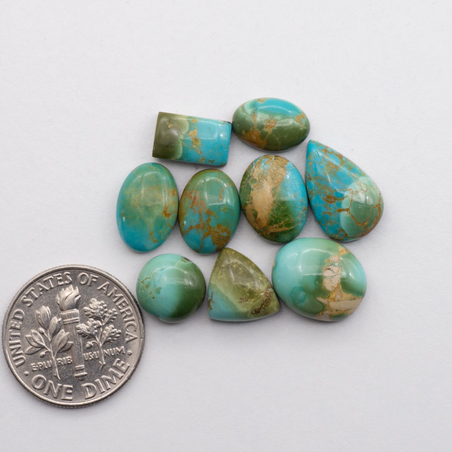 Kings Manassa is mined by Greg Cordova the owner and lapidary at Cutting Edge Turquoise