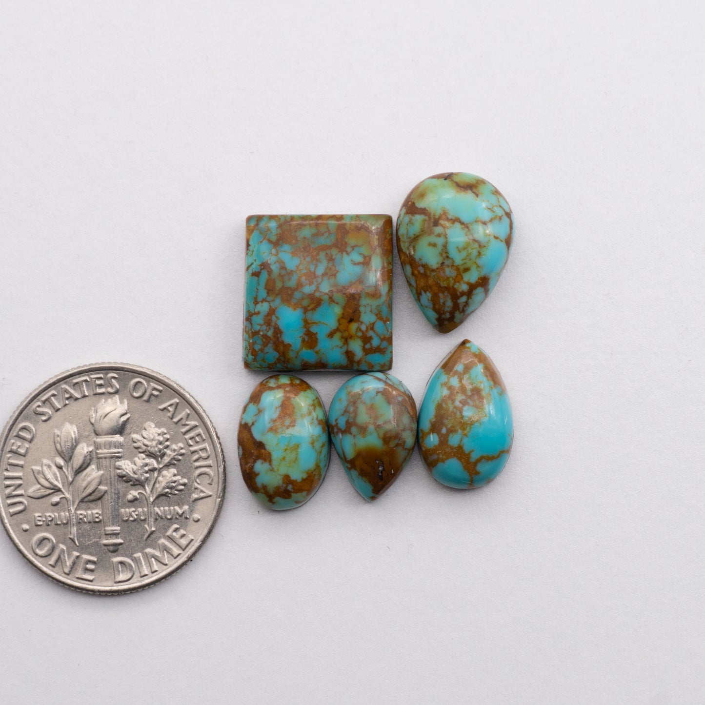Kings Manassa is mined by Greg Cordova the owner and lapidary at Cutting Edge Turquoise