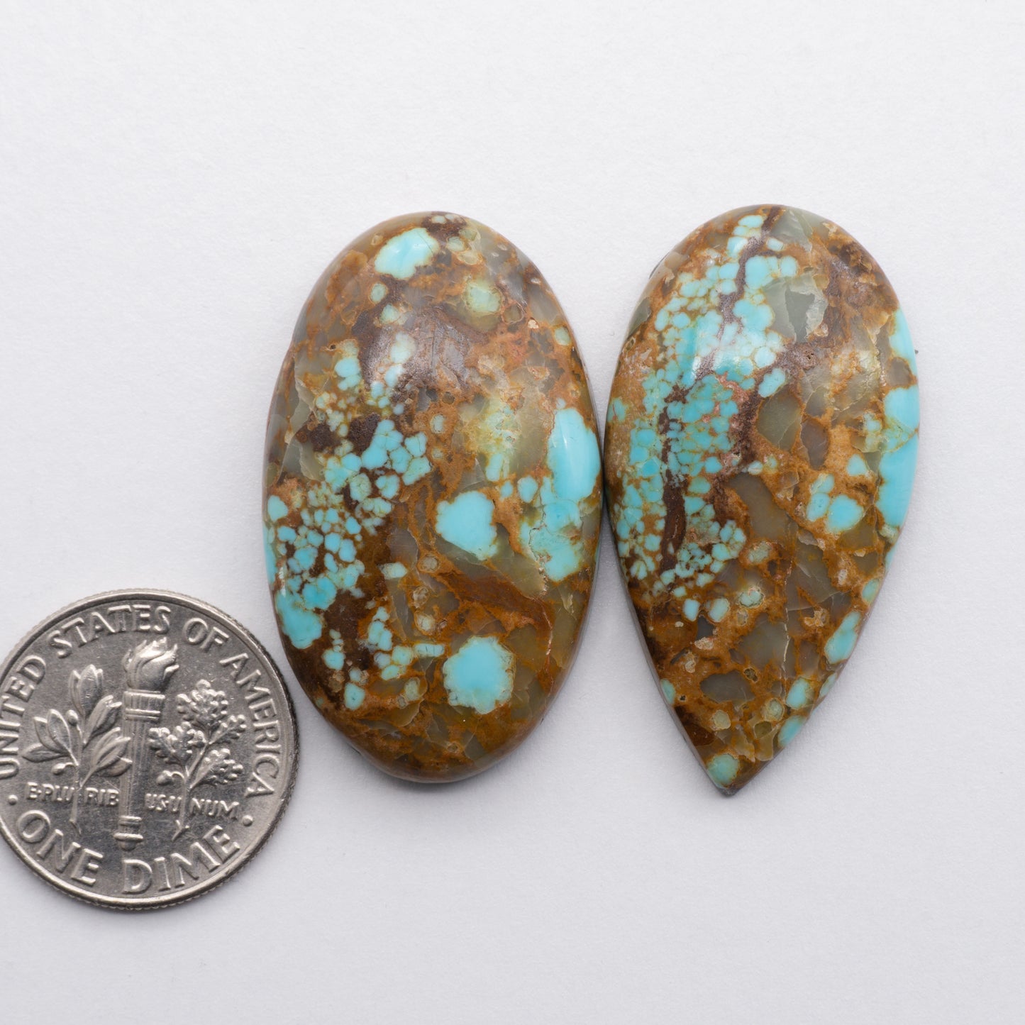 Number 8 Turquoise Cabochon