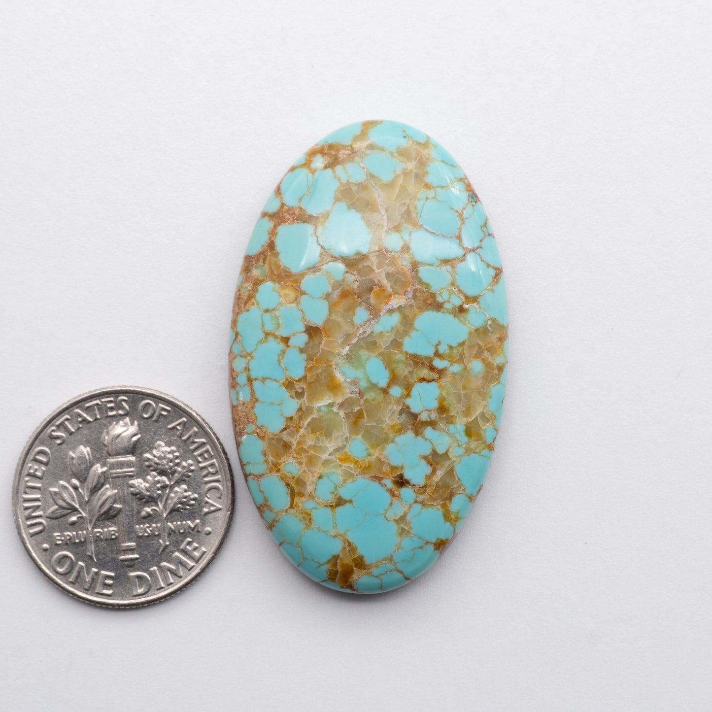 Number 8 Turquoise Cabochon