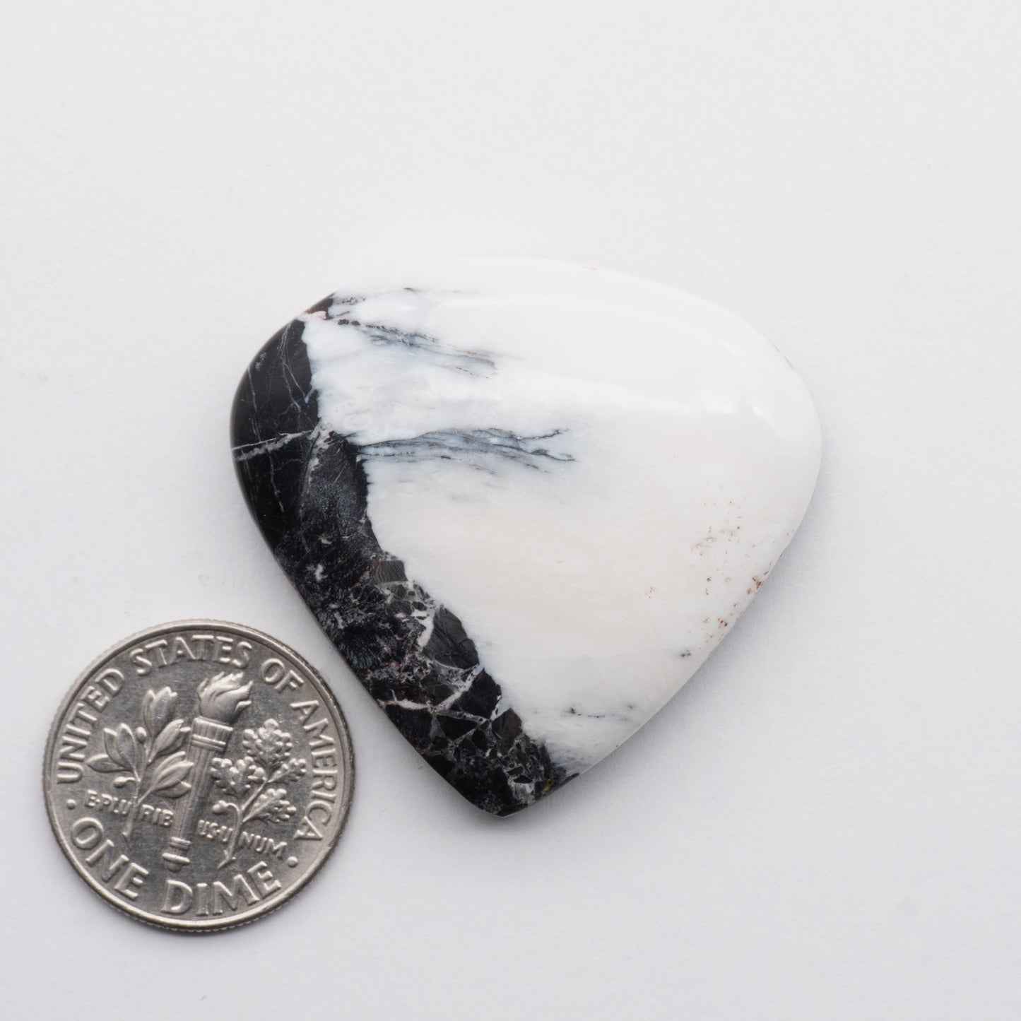 White Buffalo Stone Cabochons