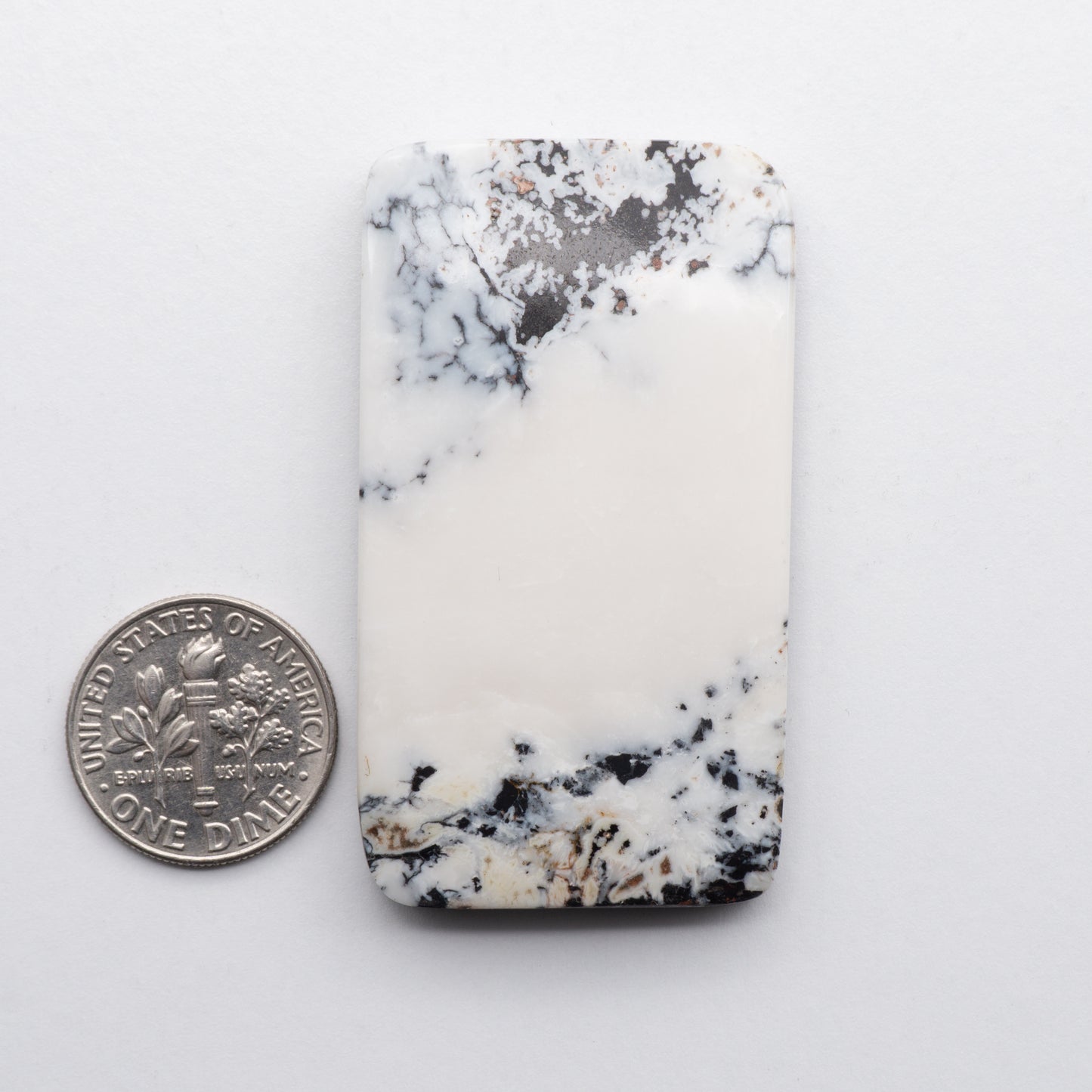 White Buffalo Stone Cabochons