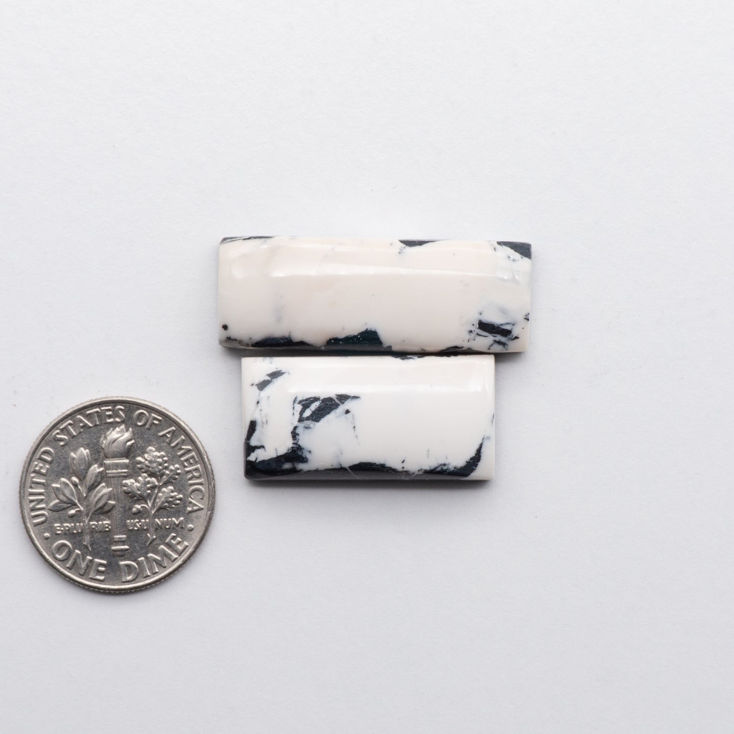 White Buffalo Stone Cabochons