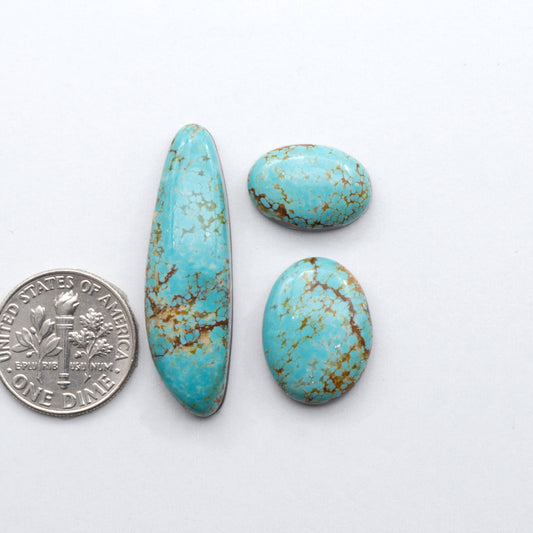 Campitos Turquoise offers cabochons crafted from authentic Campitos Turquoise from the mine in northern Mexico.