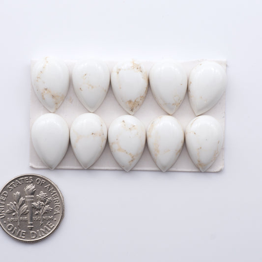 Magnesite Cabochons are a must-have for jewelry makers and collectors alike.