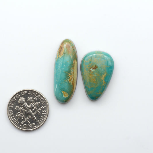 Natural Kings Manassa Turquoise is known for its unique color and high quality. With its rare and beautiful hue, it is a highly sought after gemstone for jewelry making. 