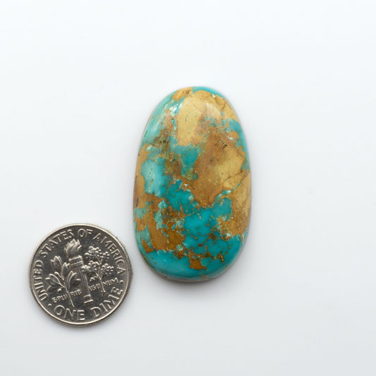 Natural Kings Manassa Turquoise is known for its unique color and high quality. With its rare and beautiful hue, it is a highly sought after gemstone for jewelry making. 