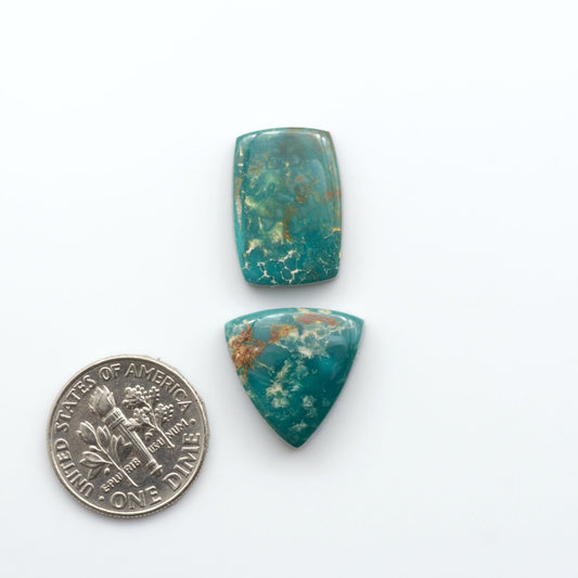 Natural Royston Turquoise is renowned for its shades of green and blue. This unique gemstone offers natural variations in color and matrix, making each piece truly unique.
