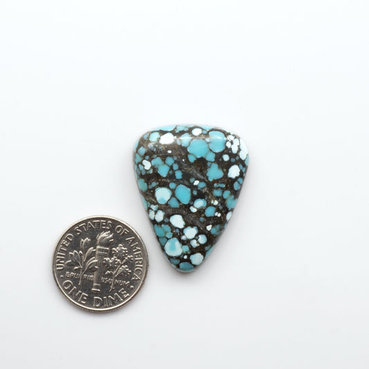Blue Moon turquoise is a highly prized gemstone, renowned for its vibrant blue color with intricate patterns, making it a must-have for any jewelry collection.