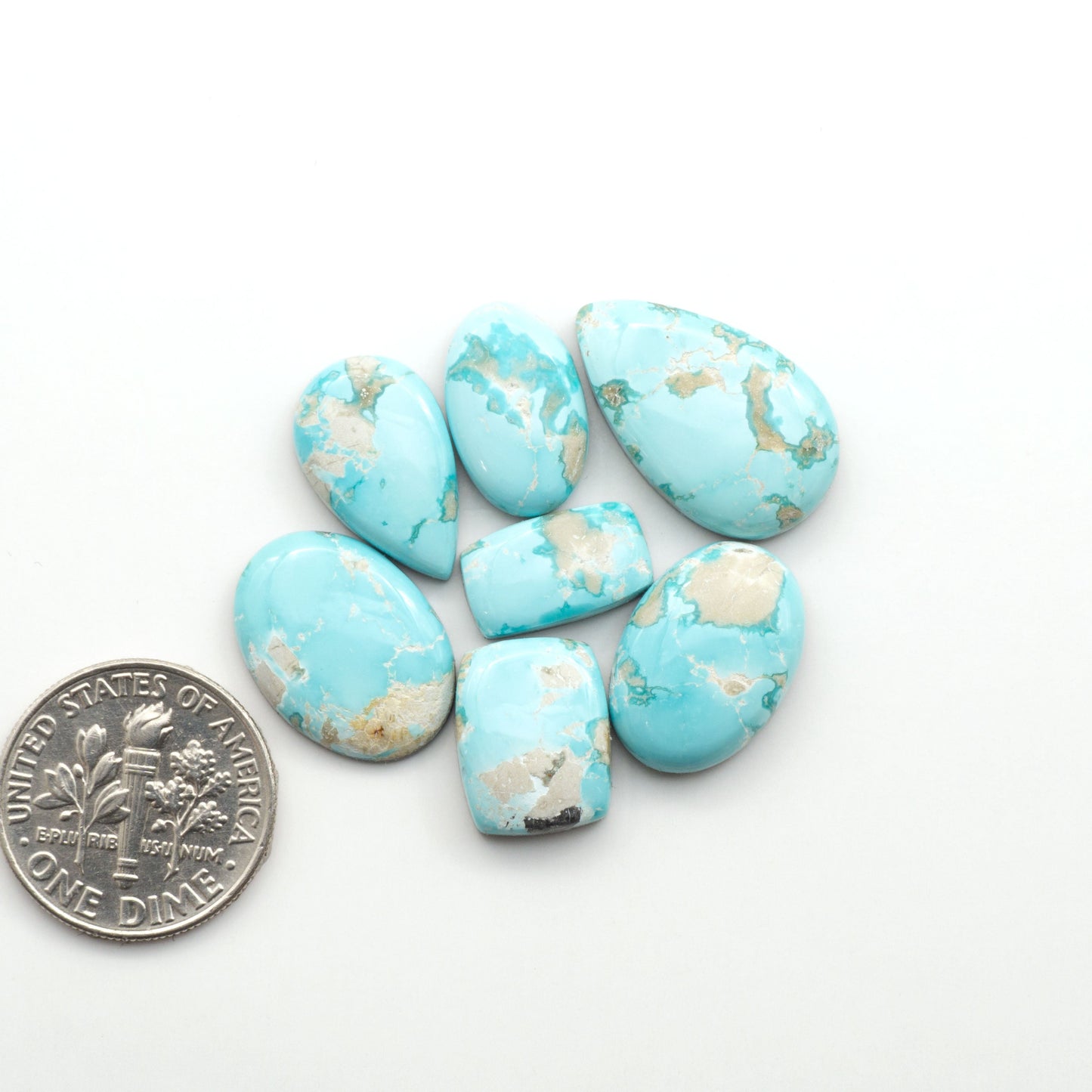 Experience the beauty of Fox Turquoise, mined in Nevada, USA. Elevate your jewelry designs with the stunning colors and patterns of these unique gemstones.