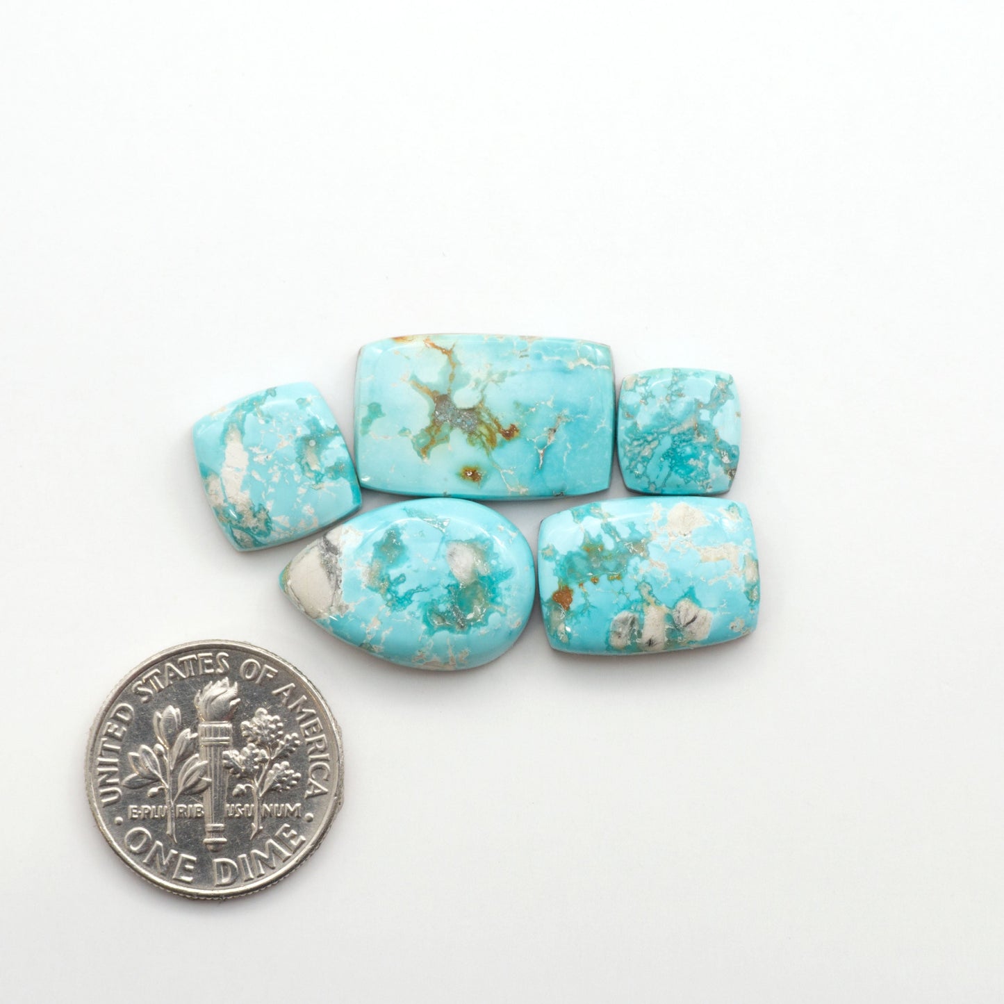 Experience the beauty of Fox Turquoise, mined in Nevada, USA. Elevate your jewelry designs with the stunning colors and patterns of these unique gemstones.