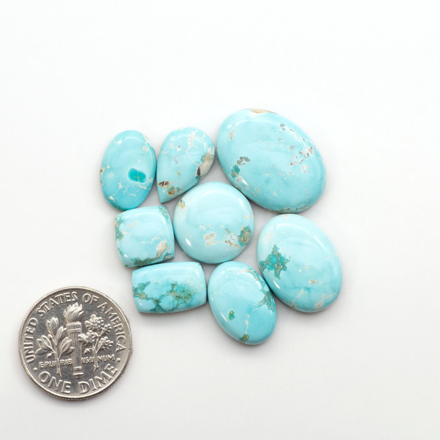 Experience the beauty of Fox Turquoise, mined in Nevada, USA. Elevate your jewelry designs with the stunning colors and patterns of these unique gemstones.