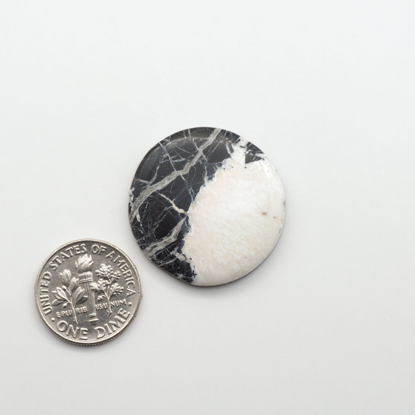 Natural White Buffalo Stone Cabochons are semi-precious gemstones cut into shapes ideal for jewelry-making, making them an excellent choice for artisans.