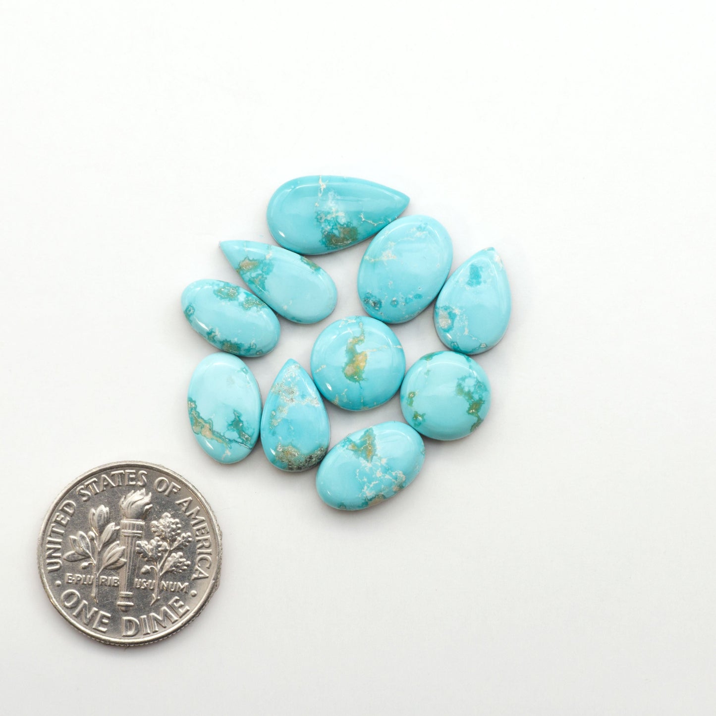 Experience the beauty of Fox Turquoise, mined in Nevada, USA. Elevate your jewelry designs with the stunning colors and patterns of these unique gemstones.