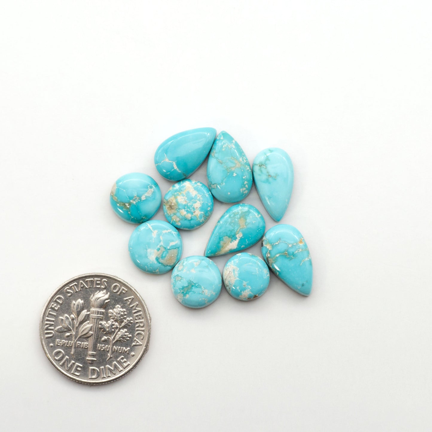 Experience the beauty of Fox Turquoise, mined in Nevada, USA. Elevate your jewelry designs with the stunning colors and patterns of these unique gemstones.