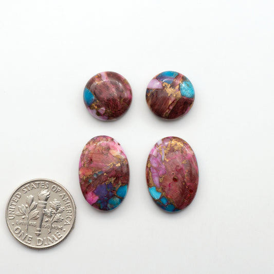 These Spiny Kingman Cabochons are perfect for any jewelry making project. With their unique and intricate patterns, they add a touch of elegance to your designs…