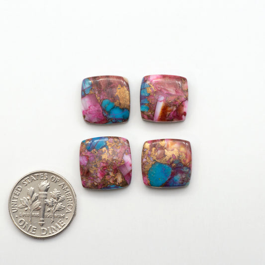 These Spiny Kingman Cabochons are perfect for any jewelry making project. With their unique and intricate patterns, they add a touch of elegance to your designs…