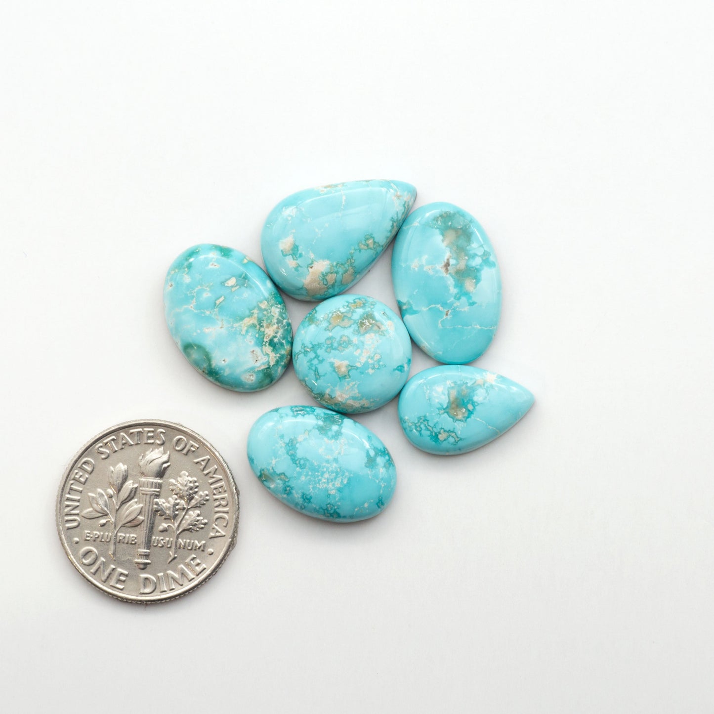 Experience the beauty of Fox Turquoise, mined in Nevada, USA. Elevate your jewelry designs with the stunning colors and patterns of these unique gemstones.