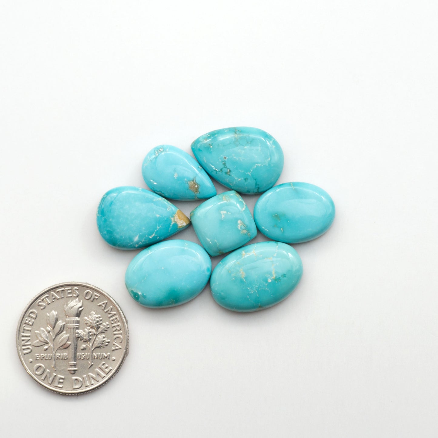 Experience the beauty of Fox Turquoise, mined in Nevada, USA. Elevate your jewelry designs with the stunning colors and patterns of these unique gemstones.