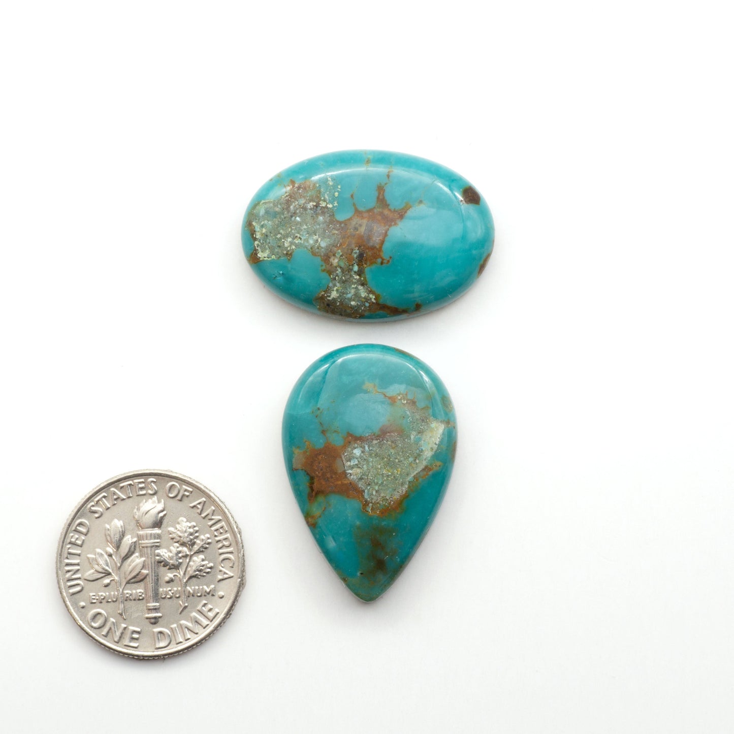 Apache Nugget Turquoise. Mined from the Apache Nugget Hole, this turquoise boasts stunning colors and patterns making it a must-have for any jewelry collection.
