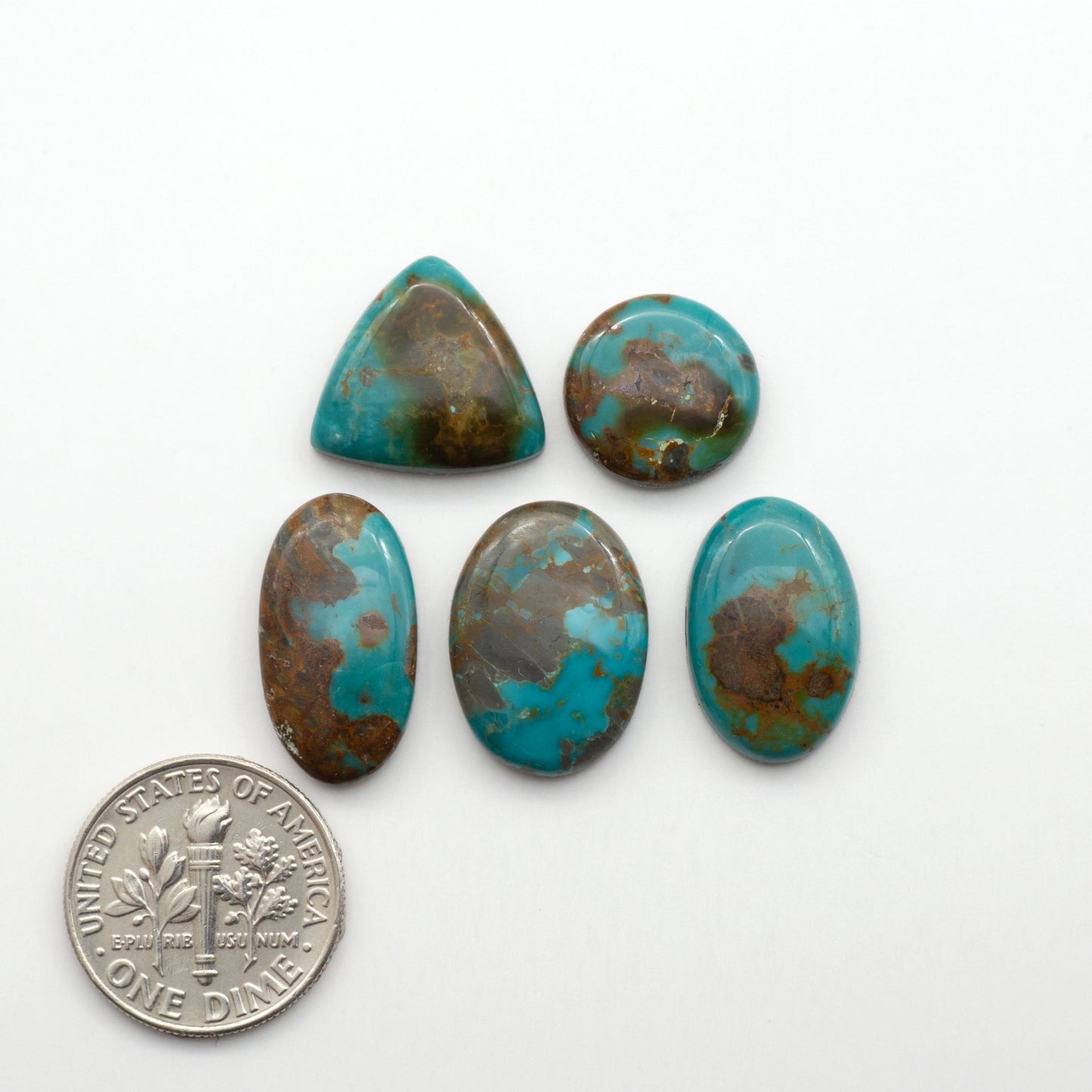 Apache Nugget Turquoise. Mined from the Apache Nugget Hole, this turquoise boasts stunning colors and patterns making it a must-have for any jewelry collection.