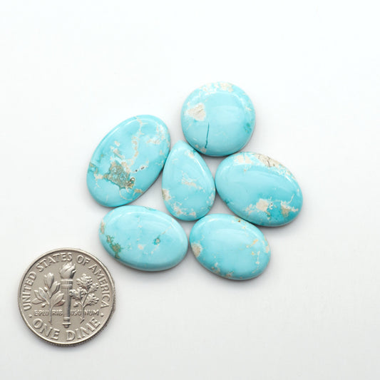 Experience the beauty of Fox Turquoise, mined in Nevada, USA. Elevate your jewelry designs with the stunning colors and patterns of these unique gemstones.