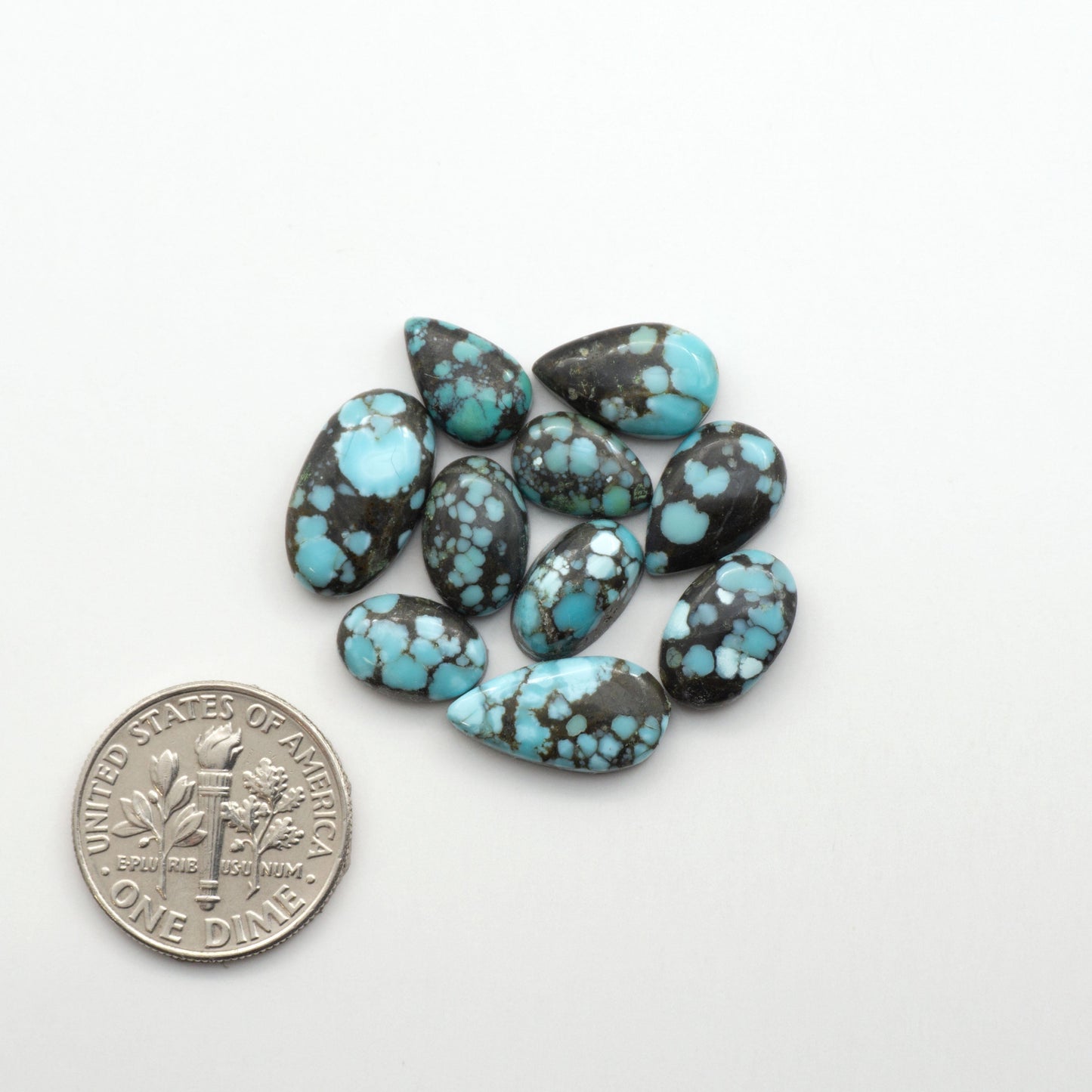 Blue Moon turquoise is a highly prized gemstone, renowned for its vibrant blue color with intricate patterns, making it a must-have for any jewelry collection.