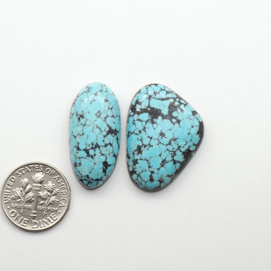 Number 8 Turquoise Cabochons have been selected for their quality and unique appearance. Don't miss the chance to add a one-of-a-kind piece to your collection.