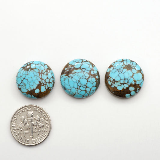 Blue Moon turquoise is a highly prized gemstone, renowned for its vibrant blue color with intricate patterns, making it a must-have for any jewelry collection.