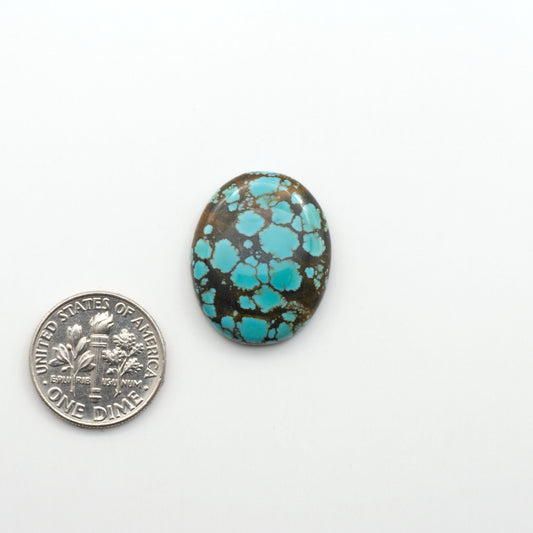 Blue Moon turquoise is a highly prized gemstone, renowned for its vibrant blue color with intricate patterns, making it a must-have for any jewelry collection.