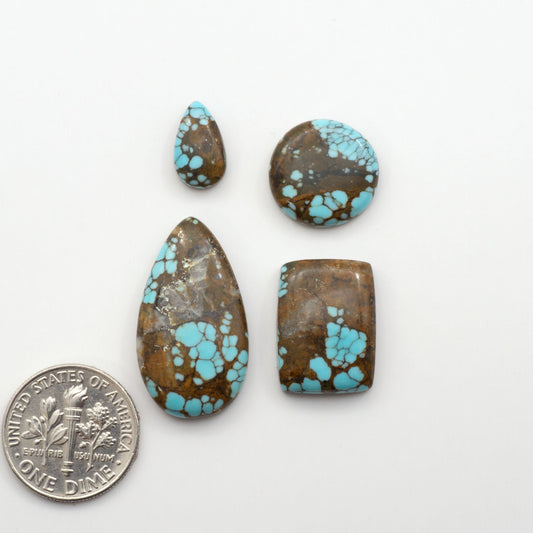 Blue Moon turquoise is a highly prized gemstone, renowned for its vibrant blue color with intricate patterns, making it a must-have for any jewelry collection.
