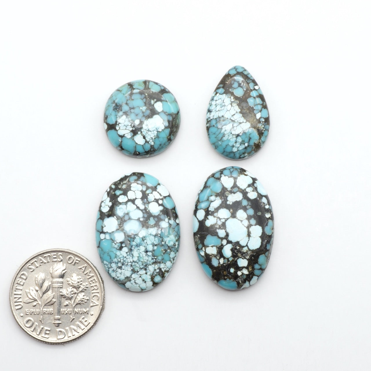 Blue Moon turquoise is a highly prized gemstone, renowned for its vibrant blue color with intricate patterns, making it a must-have for any jewelry collection.
