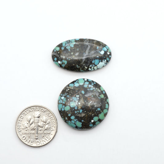 Blue Moon turquoise is a highly prized gemstone, renowned for its vibrant blue color with intricate patterns, making it a must-have for any jewelry collection.